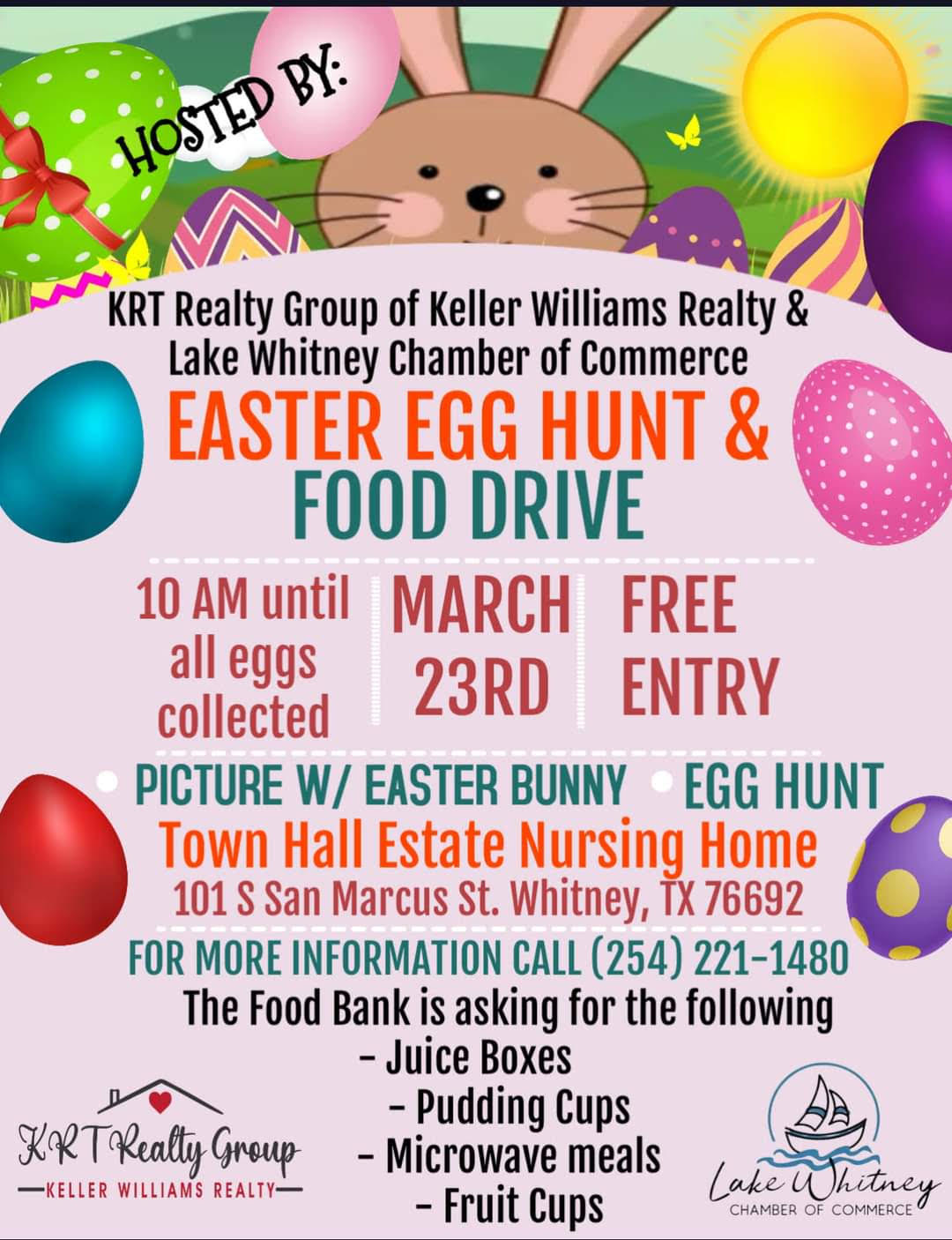 Easter Egg Hunt and Food Drive 2024